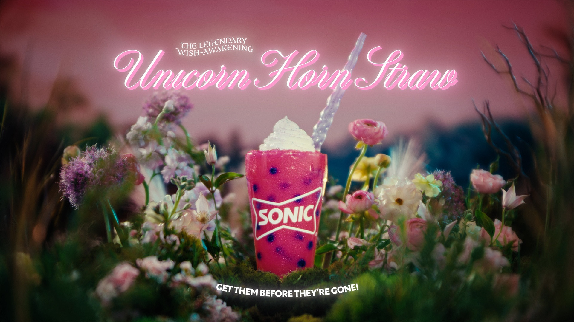 SONIC Unicorn Dream Slush/Horn Straw — Animation, Video & Motion design — by Maverick Studios — 2025 GDUSA award entry