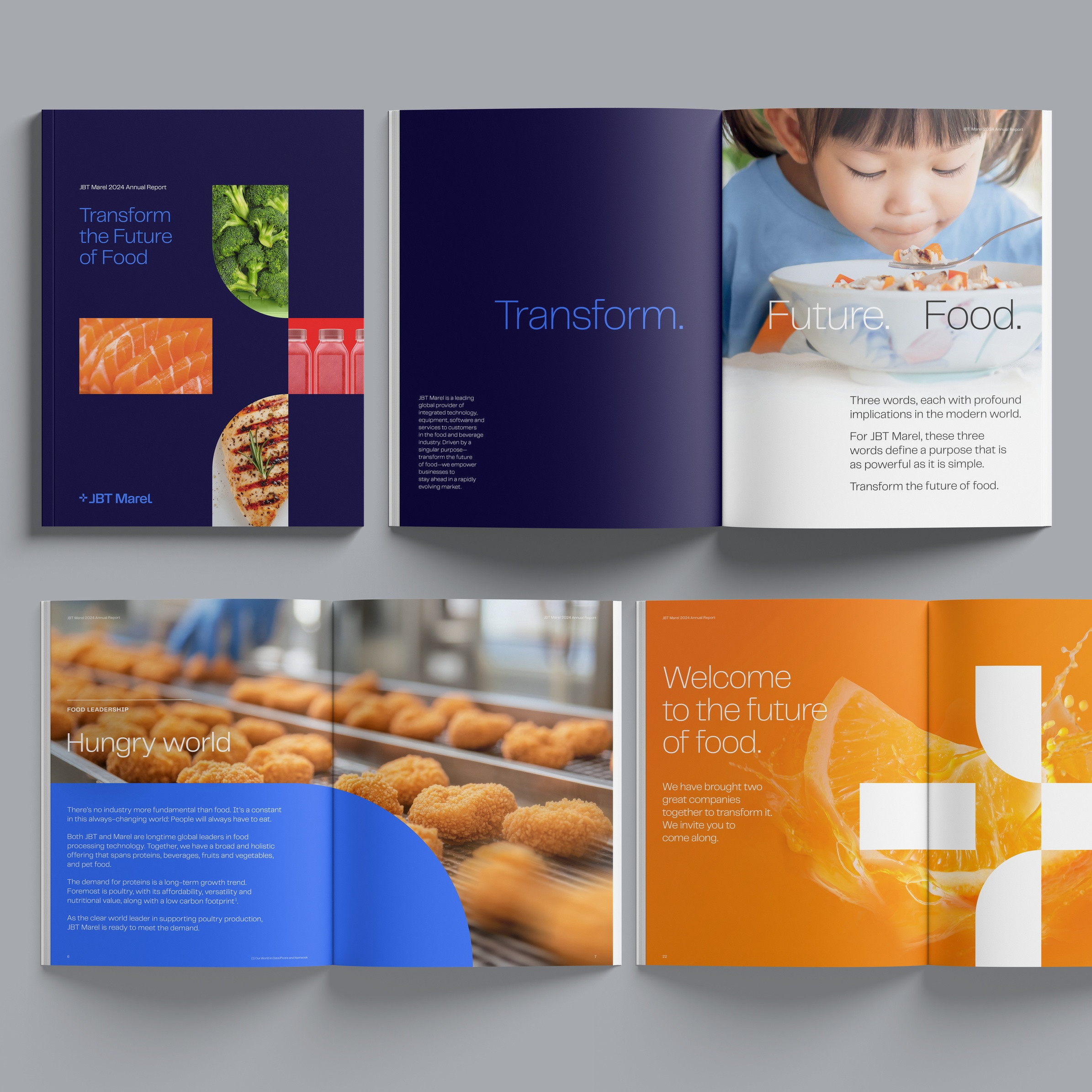 JBT Marel 2024 Annual Report — Annual & Corporate Reports design — by Woz Design — 2025 GDUSA award entry