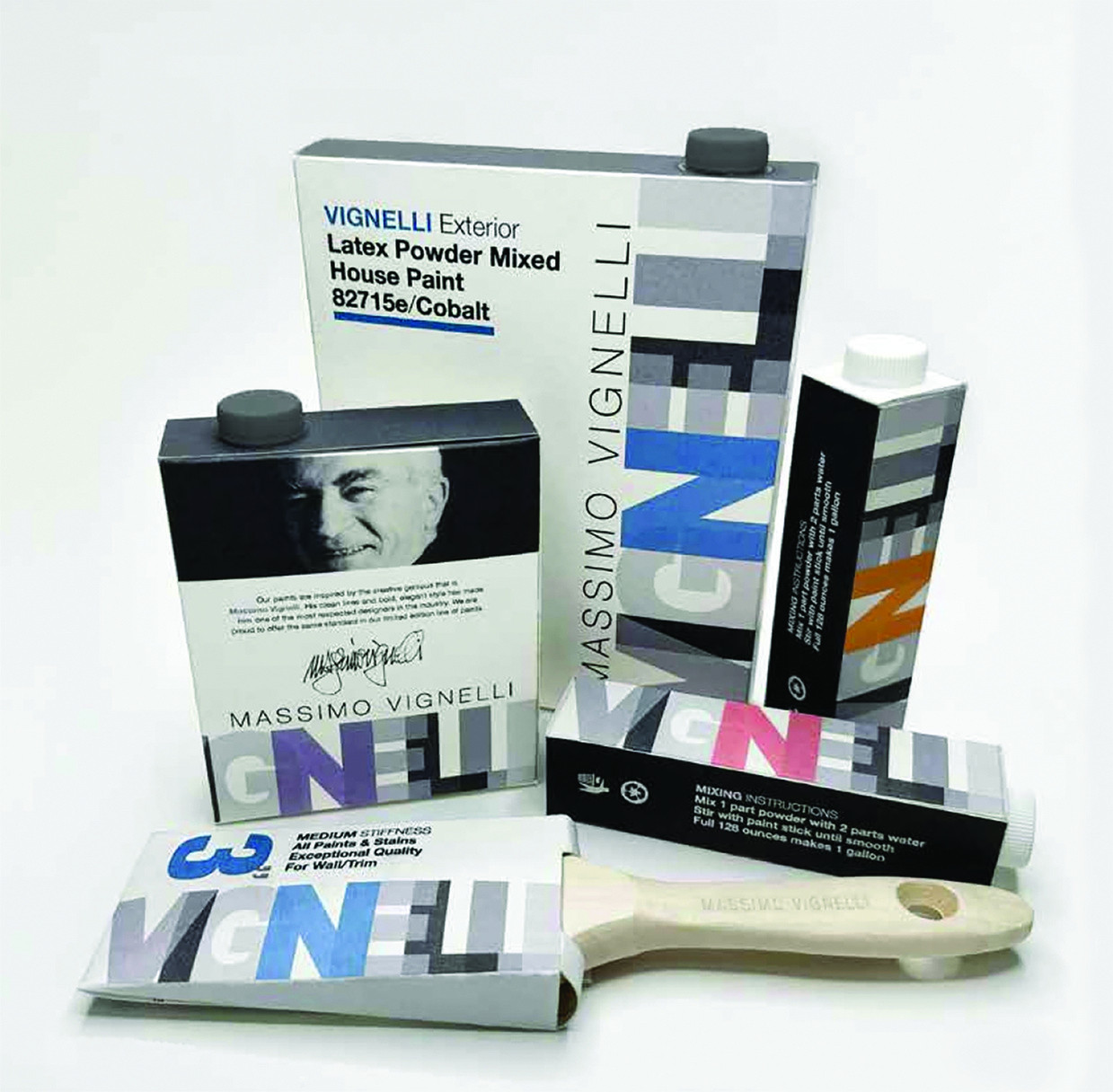 Vignelli Sustainable Paint Packaging — Student Work design — by Academy of Art University — 2025 GDUSA award entry