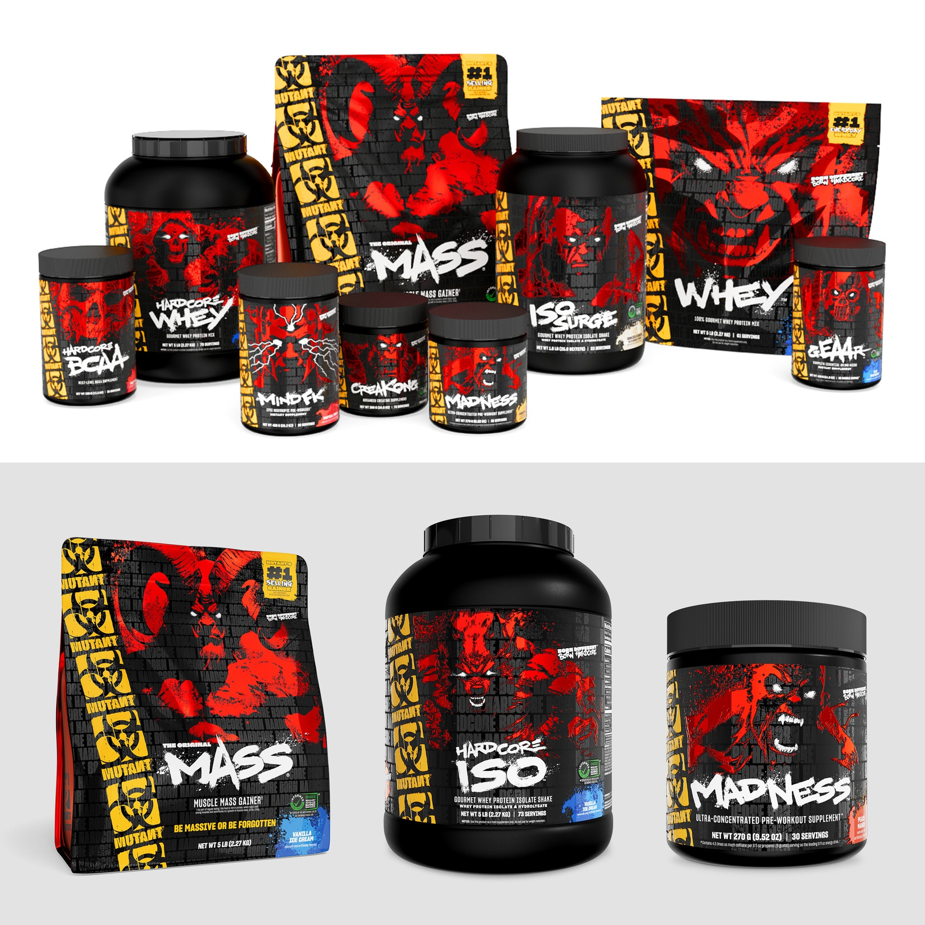 Mutant Rebrand, Brand Identity & Packaging Design — Branding + Identity Programs design — by Andon Guenther Design LLC. — 2025 GDUSA award entry