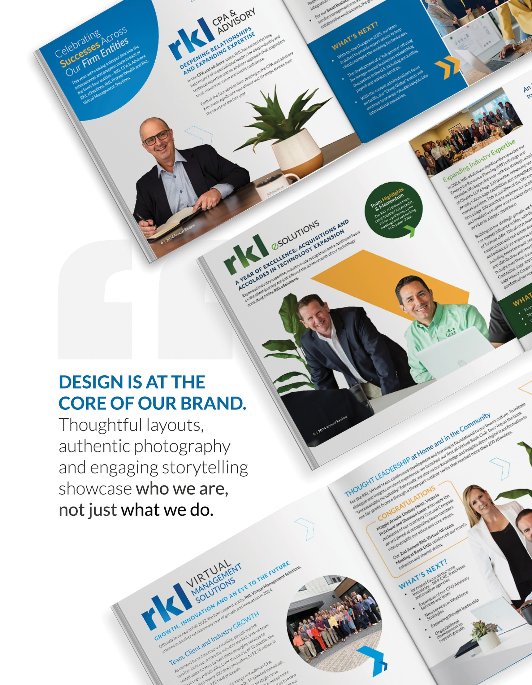 RKL Annual Review 2024 — Annual & Corporate Reports design — by RKL LLP — 2025 GDUSA award entry